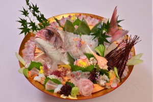 鯛の姿造り