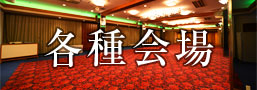各種会場（コンベンションホール）